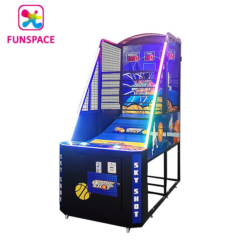 Arcade Blue Basketball skydespilmaskine