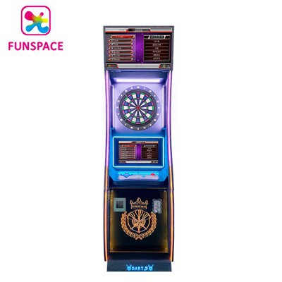 Møntdrevet Arcade Dart Game Machine